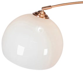 Smart booglamp met dimmer koper incl. A60 Wifi - Arc Basic Modern E27 rond Binnenverlichting Lamp