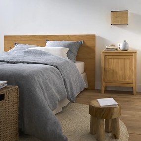 Hoofdbord in geborsteld massief dennenhout, Jalun