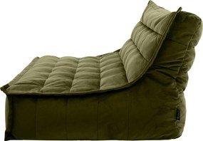 Cloudy Velvet Zitzak - Olive