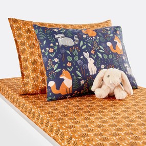 Kussensloop voor baby in katoen, Dans les bois