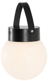 Buiten hanglamp zwart incl. LED 3-staps dimbaar solar - Cornelia