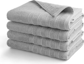 Handdoek DoubleLife  Recycled Cotton Collectie– 4 stuks – 70×140 – sandy grey