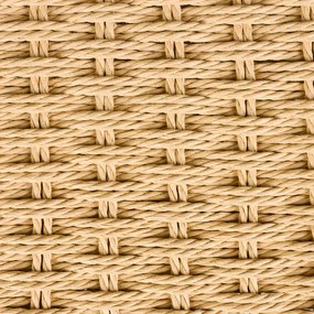 Dutchbone Cecile Houten Frame Barkruk Naturel