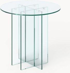 Ronde glazen eettafel Anouk, in verschillende maten