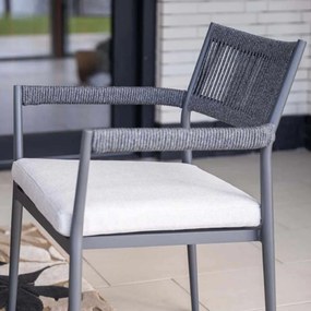 Garden Impressions Tineo tuinset 5-delig - Tulli tuintafel 180x115 cm - light teak vironwood