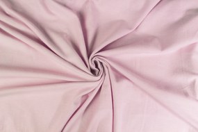 Hoeslaken flanel - 100% katoen - 90x200 - lichtroze