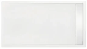 Xenz easy tray douchevloer 170x90x5cm rechthoek acryl wit 6956-01