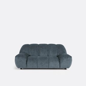 2-zits bank van dik fluweel Nuria
