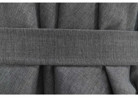 Garden Impressions Hawaii Big Pole zweefparasol 350x350 cm - donker grijs frame - licht grijs doek