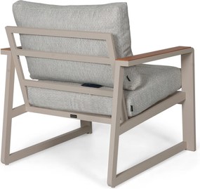 Stoel en Bank Loungeset  Aluminium Zand/Beige  Lifestyle Garden Furniture Sabbia