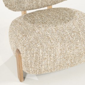 Boucle Stoel Beige Naturel