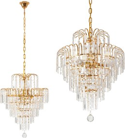 Kristallen plafondlamp 312358 Goud