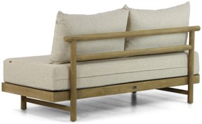 Hoek loungeset 5 personen Teak Old teak greywash  Santika Furniture Santika