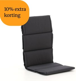 + 10% kassakorting | Dunne tuinkussen | Grijs-Antraciet | Olefin | Tex Style | 125x50cm | Kees Smit Tuinmeubelen