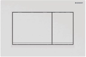 Geberit Sigma 10 (ex Sigma 30) bedieningspaneel mat wit voor Sigma reservoirs 8cm (UP720) en 12cm (UP320)