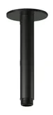 Hotbath Ace Plafondbuis - 15cm - rond - zwart geborsteld PVD AC452MBP