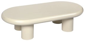 Cloud Salontafel Creme Wit - 120 X 60cm.