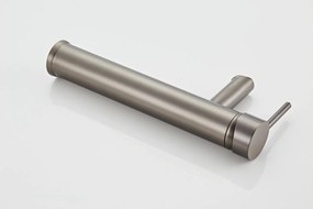 Saniclear Iron verhoogde wastafelkraan verouderd ijzer - gunmetal