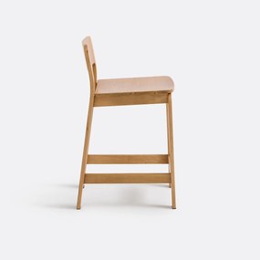 Massief eiken barkruk, Talet