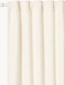 Ondoorzichtige meerband gordijn Karlin, B 280 cm