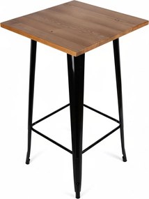 Hoge Torix Tafel Natuurlijk Hout 60 cm
