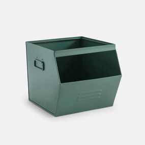 Stapelbare opbergbak in metaal, Hiba