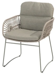 4 Seasons Outdoor Murcia tuinset olijfgroen met teakhouten Lucas tafel 240 cm * Sale *  Tuinset    houtkleur weerbestendig