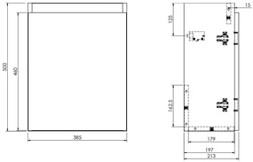Fontana Terrazzo toiletmeubel kasteel bruin
