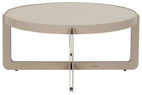 Zuiver Centre Round Beige Ronde Design Salontafel Beige - 68 X 68cm.