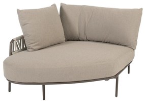 Taste by 4 Seasons Calma chaise loungebank terre Loungebank   bruin weerbestendig
