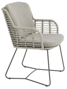 4 Seasons Outdoor Fabrice tuinstoel terre Tuinstoel   bruin weerbestendig