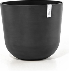 Ecopots bloempot Oslo 55 - Rond - Dark Grey - Diameter 55 x H48,5 cm