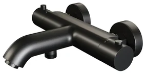 Brauer Black Edition Badkraan - gladde knop - mat zwart 5-S-041