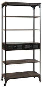 Rootsmann Stellingkast Smal | Zwart