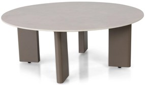 Loungeset tuin 6 personen Aluminium Taupe  Santika Furniture Santika