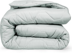 Dekbed 2 in 1 - Wasbaar dekbed zonder overtrek - 200x200 - licht grijs