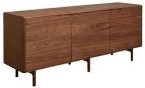 Dressoir 180x45 Cm In Treveris Hout Marrón Nogal Oscuro - Sklum