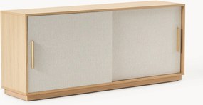Houten dressoir Wisp met gestoffeerde voorkant