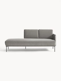 Fluwelen chaise longue Fluente