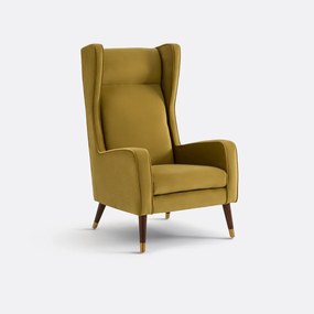 Fauteuil XXL in fluweel, (Y)