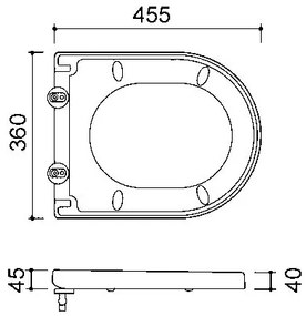 Mueller Cora softclose toiletzitting wit