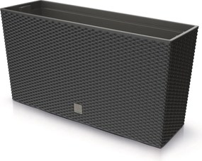 Prosperplast Rato Case Middle Plantenbak - 77 x 23,5 x 40,6 cm - Antraciet