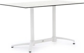 Inklapbare tafel Bellagio | Vierkant | Tuintafel Kunststof | 120x70cm | 4 personen | Kees Smit Tuinmeubelen
