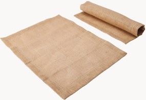 Juten placemats Mikasa, 2-delig