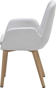 Garden Impressions Amalia tuinset 5-delig light teak look - Duuk tuintafel Ø120 cm