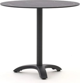 Tuin eettafel Bellagio | Rond | Tuintafel Kunststof | Ø80cm | 2 personen | Kees Smit Tuinmeubelen
