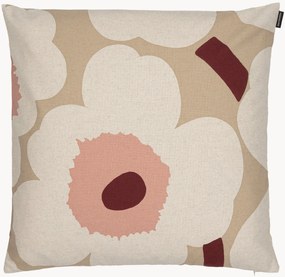 Katoenen kussenhoes Unikko met bloemenprint