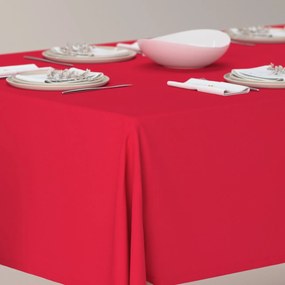 Dekoria Rechthoekig tafelkleed, rood, 100 x 100 cm