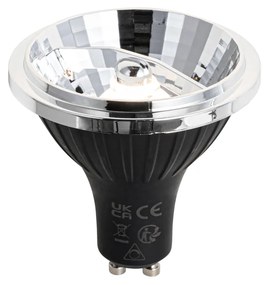 Set van 5 GU10 dimbare LED lamp 70mm 6.5W 600 lm 3000K