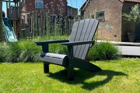 Keter Alpine Adirondack Loungestoel met Bekerhouder - Antraciet